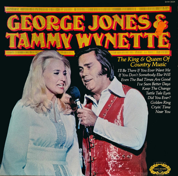 George Jones & Tammy Wynette : The King And Queen Of Country Music (LP, Album, RE)