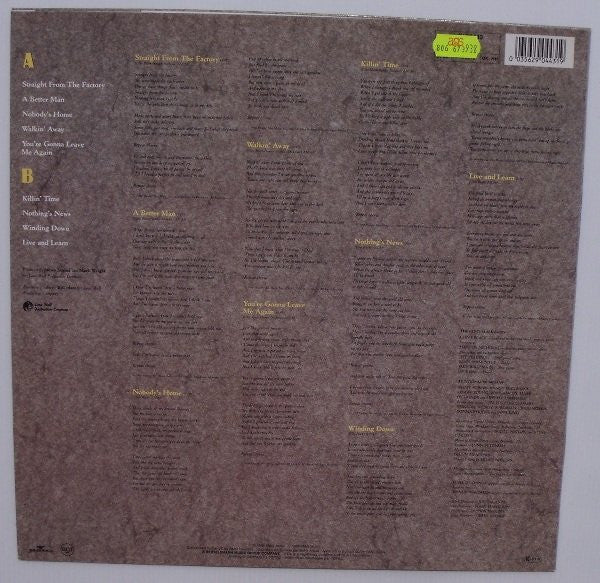 Clint Black : Killin' Time (LP, Album)
