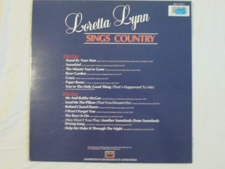 Loretta Lynn : Sings Country (LP, Comp)