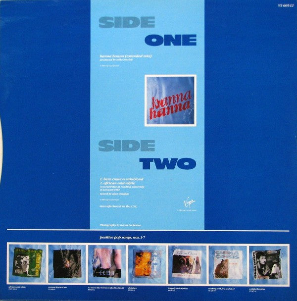 China Crisis : Hanna Hanna (Extended Mix) (12")