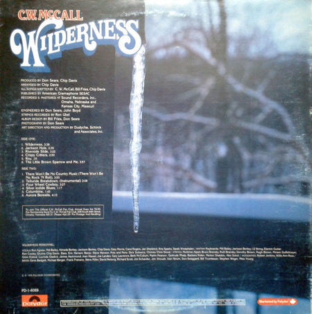 C.W. McCall : Wilderness (LP, Album, Gat)