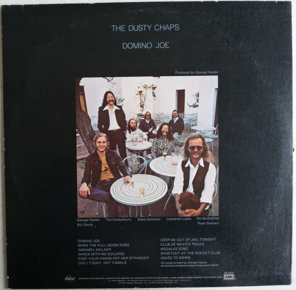 The Dusty Chaps : Domino Joe (LP, Album)