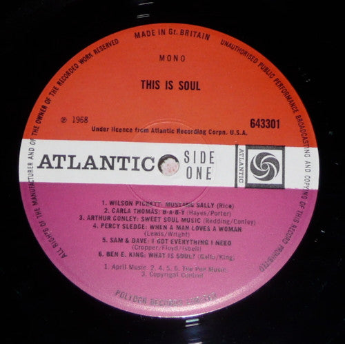 Various : This Is Soul (LP, Album, Comp, Mono)