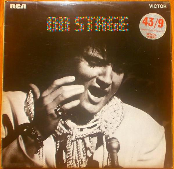 Elvis Presley : On Stage (LP, Album, Pos)
