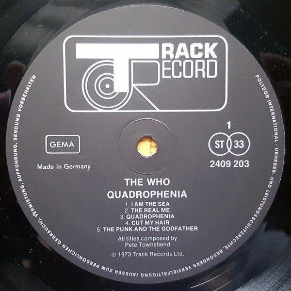 The Who : Quadrophenia (2xLP, Album, Gat)