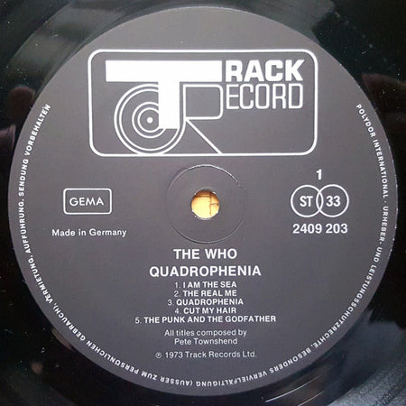 The Who : Quadrophenia (2xLP, Album, Gat)