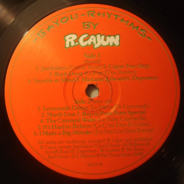 R. Cajun* : Bayou Rhythms (LP)