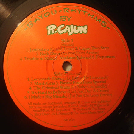 R. Cajun* : Bayou Rhythms (LP)