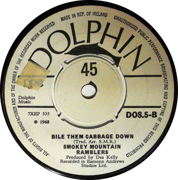 The Smokey Mountain Ramblers : Ballad Of Amelia Earhart (7")