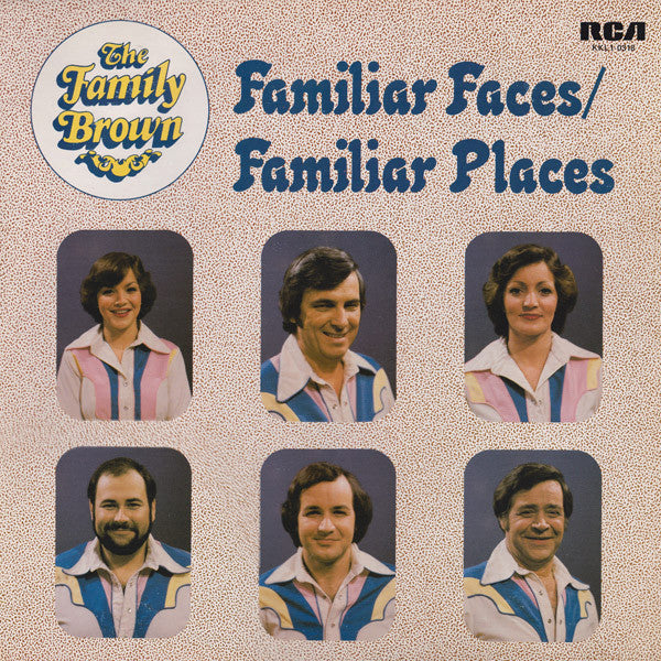 Family Brown (2) : Familiar Faces / Familiar Places (LP, Album)