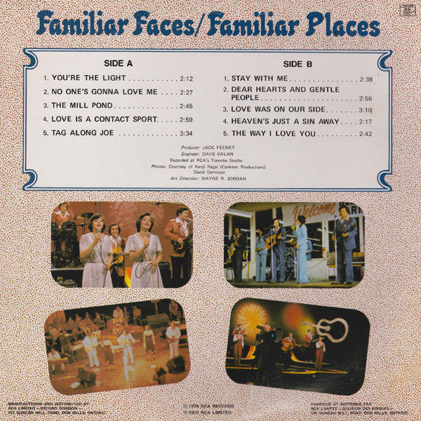 Family Brown (2) : Familiar Faces / Familiar Places (LP, Album)