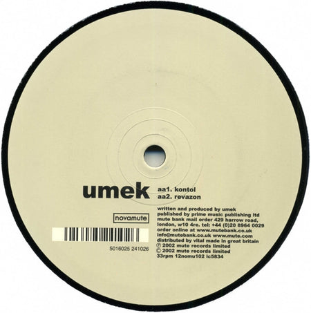 Umek : Tikonal (12")