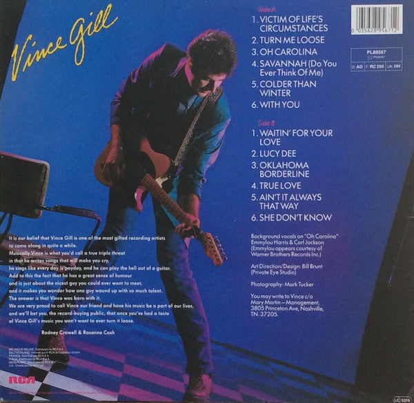 Vince Gill : Vince Gill (LP, Album)