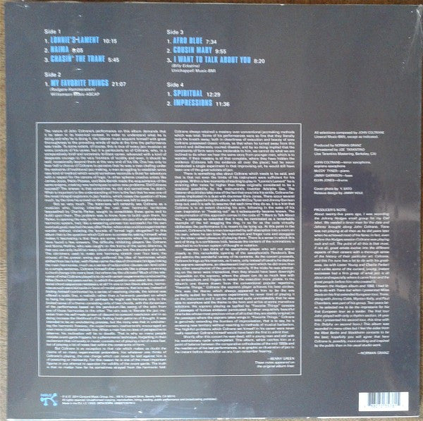 John Coltrane : Afro Blue Impressions (2xLP, Album, RE, RM, 180)