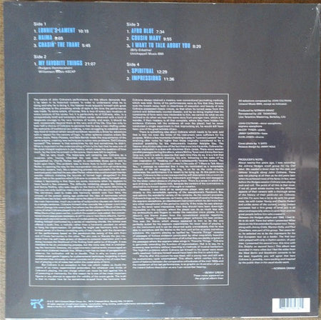 John Coltrane : Afro Blue Impressions (2xLP, Album, RE, RM, 180)