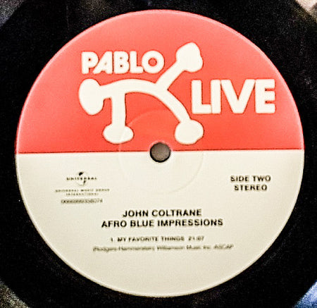 John Coltrane : Afro Blue Impressions (2xLP, Album, RE, RM, 180)