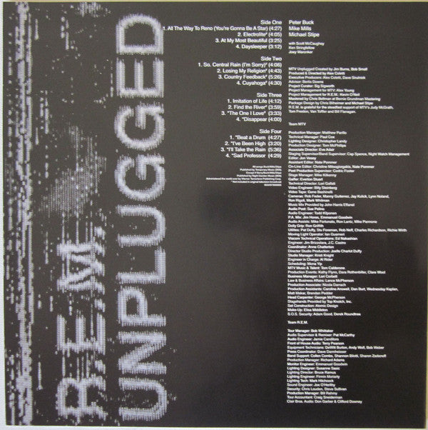 R.E.M. : Unplugged 2001 (2xLP, Album)