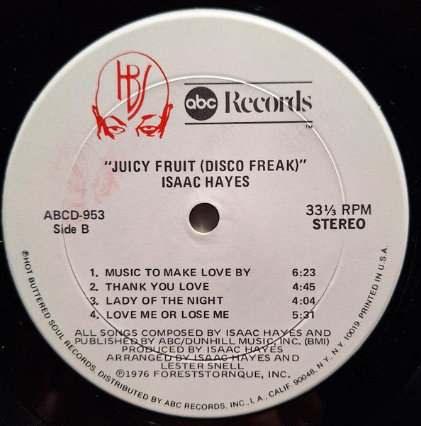 Isaac Hayes : Juicy Fruit (Disco Freak) (LP, Album, Gat)