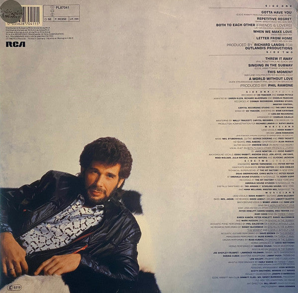 Eddie Rabbitt : Rabbitt Trax (LP, Album)