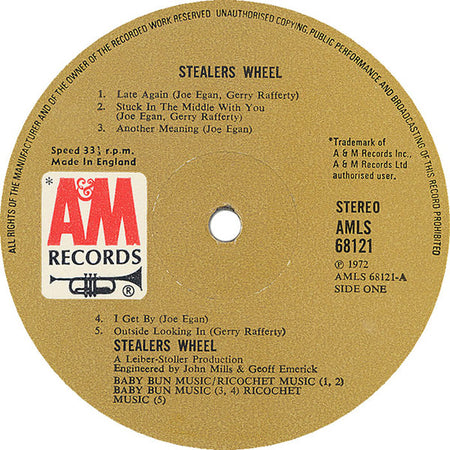 Stealers Wheel : Stealers Wheel (LP, Album)