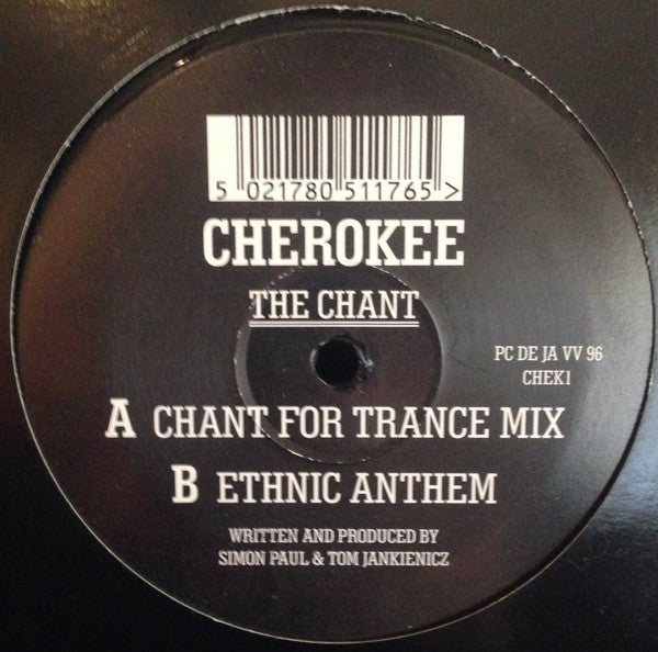 Cherokee (18) : The Chant (12")
