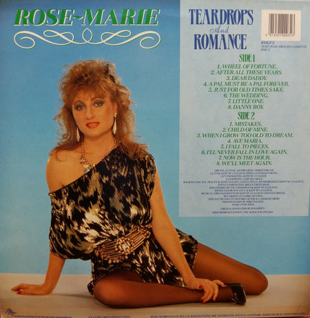 Rose Marie (3) : Teardrops & Romance (LP, Album)
