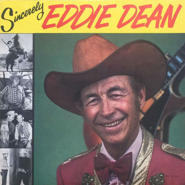 Eddie Dean : Sincerely Eddie Dean (LP)