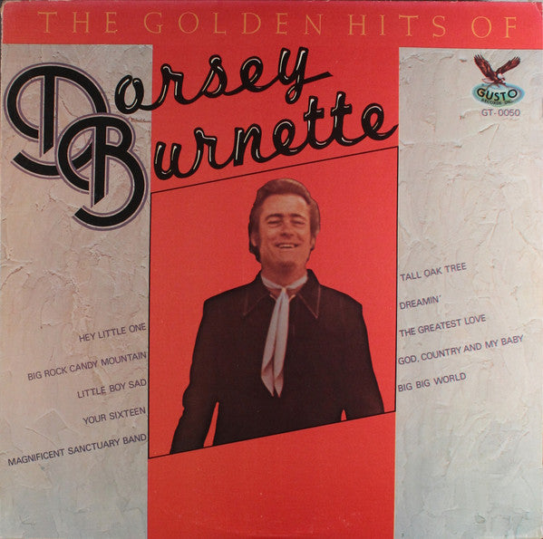 Dorsey Burnette : The Golden Hits Of Dorsey Burnette (LP, Comp)
