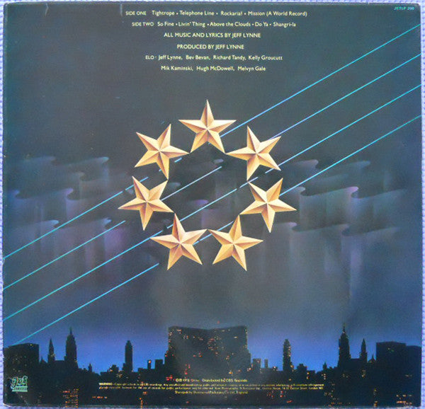 Electric Light Orchestra : A New World Record (LP, Album, Emb)