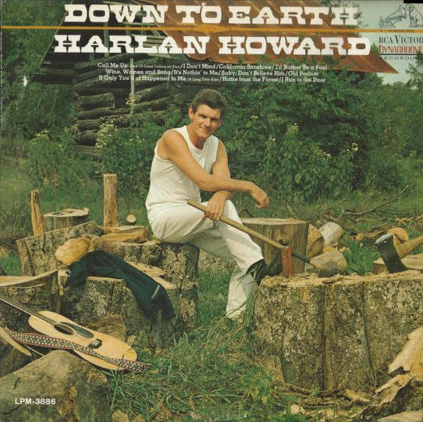 Harlan Howard : Down To Earth (LP, Mono)