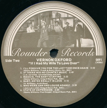 Vernon Oxford : If I Had My Wife To Love Over (LP, Comp)