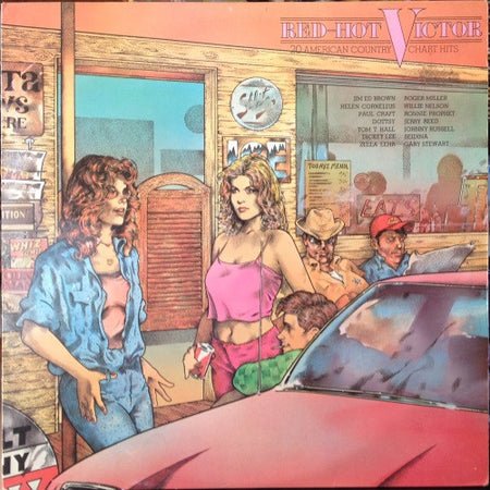 Various : Red-Hot Victor : 20 American Country Chart Hits (LP, Comp)