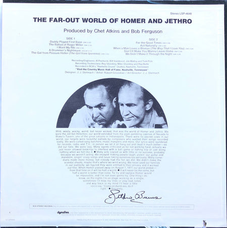 Homer And Jethro : The Far-Out World Of Homer & Jethro (LP, Album)