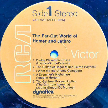 Homer And Jethro : The Far-Out World Of Homer & Jethro (LP, Album)