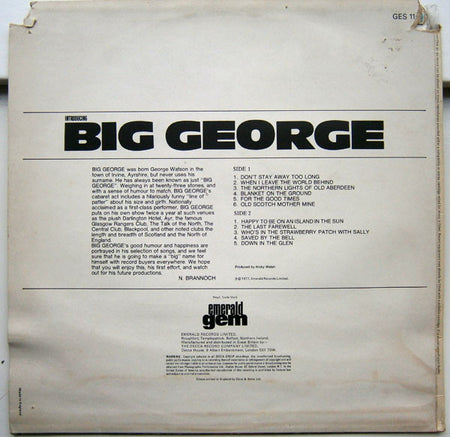 Big George (2) : Introducing Big George (LP, Album)