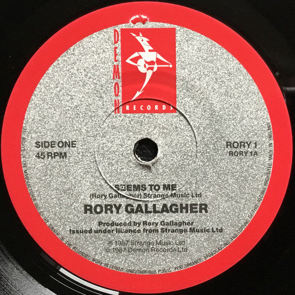 Rory Gallagher : Seems To Me (7", Single)