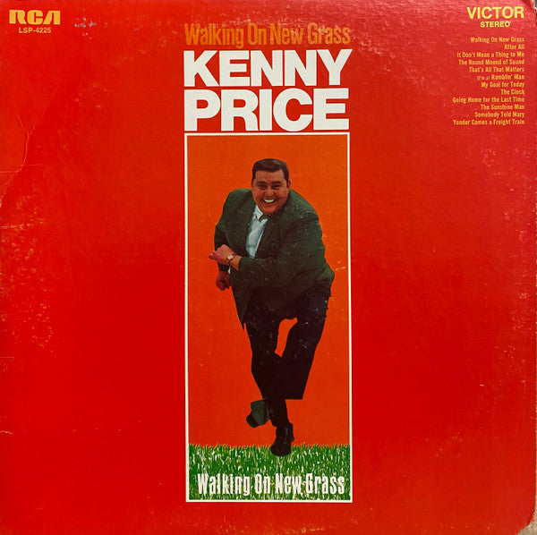 Kenny Price : Walking On New Grass (LP, Album)