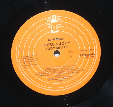Jody Miller : Here's Jody Miller (LP, Album)