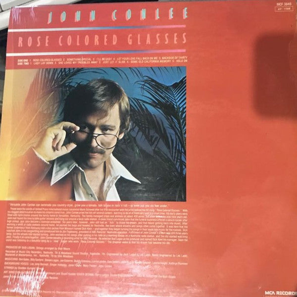John Conlee : Rose Colored Glasses (LP)