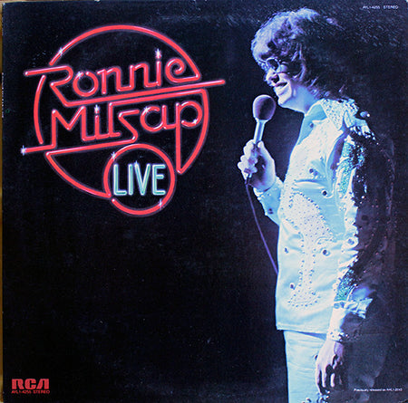 Ronnie Milsap : Live (LP, Album, RE, Ind)