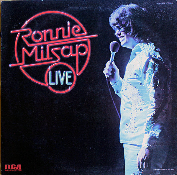 Ronnie Milsap : Live (LP, Album, RE, Ind)