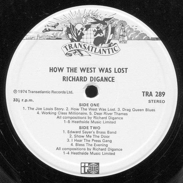 Richard Digance : How The West Was Lost (LP, Album)