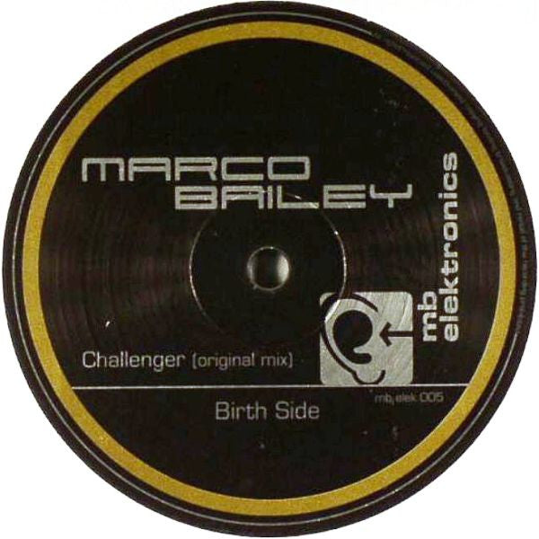 Marco Bailey : Challenger (12")