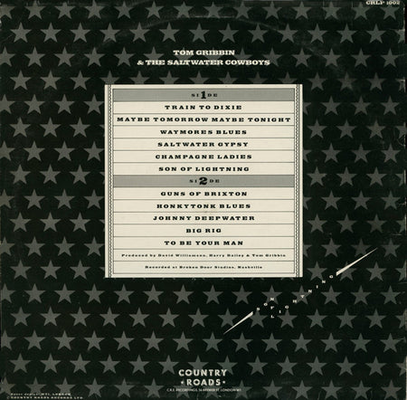 Tom Gribbin & The Saltwater Cowboys : Son Of Lightning (LP, Num, S/Edition)