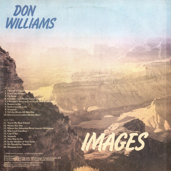 Don Williams (2) : Images (LP, Comp)