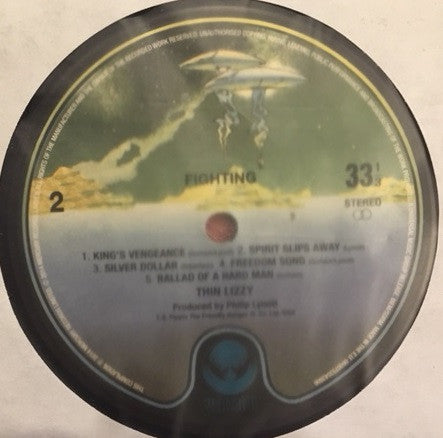 Thin Lizzy : Fighting (LP, Album, RE, 180)