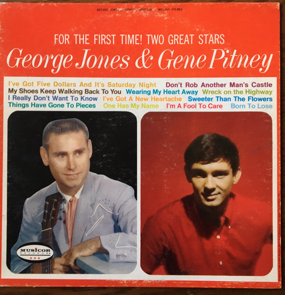 George Jones (2), Gene Pitney : George Jones & Gene Pitney (LP)
