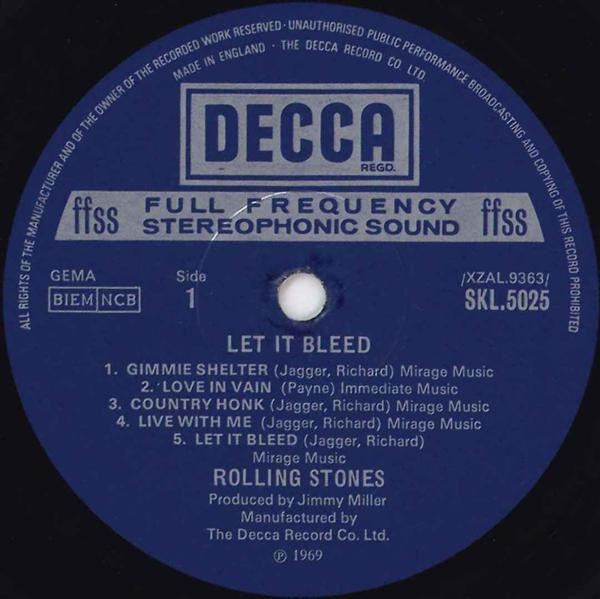 Rolling Stones* : Let It Bleed (LP, Album, RP)