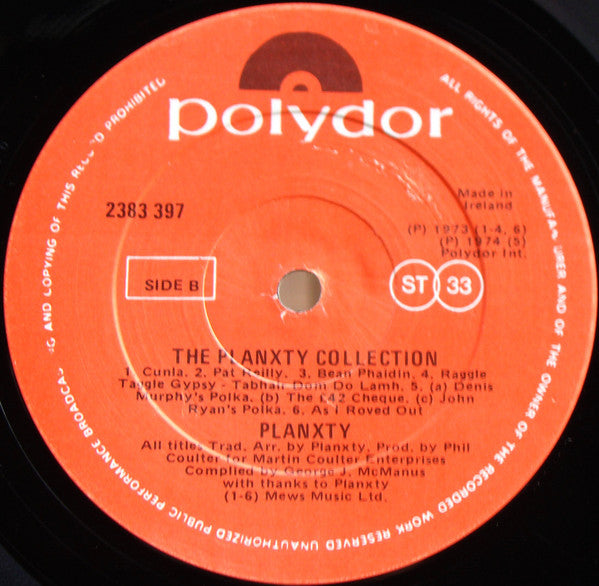 Planxty : The Planxty Collection (LP, Album, Comp)