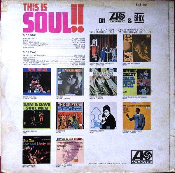 Various : This Is Soul (LP, Comp)